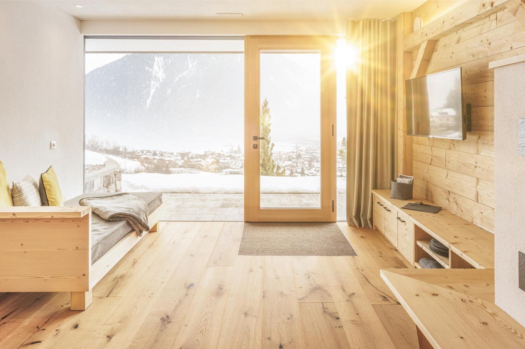 Innermoser Bauernhof - Chalets Molini di Tures Exteriör bild